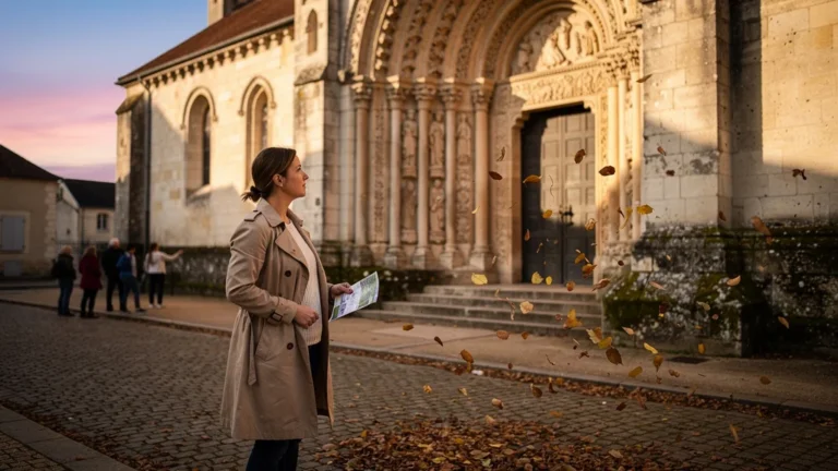 Visite frustrée de l’abbaye de Paray-le-Monial sans guide un après-midi d’automne