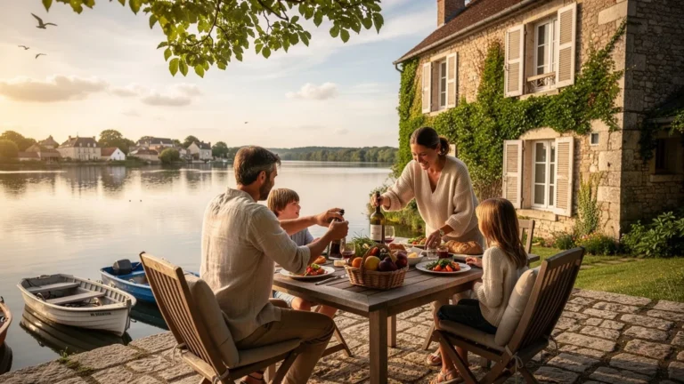 Séjour gourmand en famille à La Maison des Écluses à Béhuard, gîte de caractère, 48h détente et budget maîtrisé