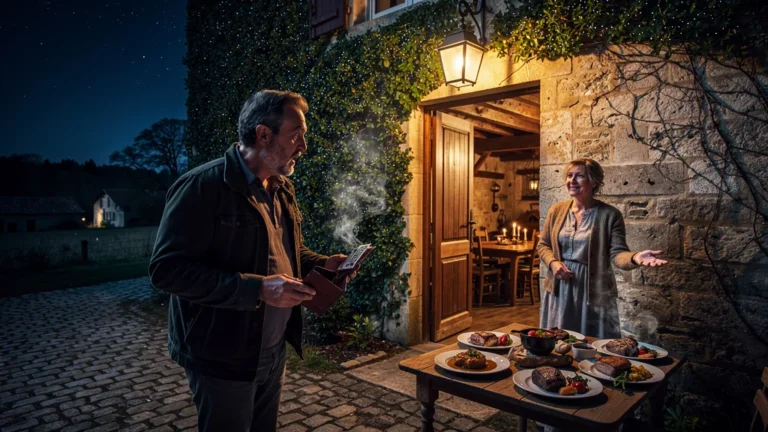Maison d'hôtes du Charolais ouvrant sa table à l'improviste lors d'une nuit authentique