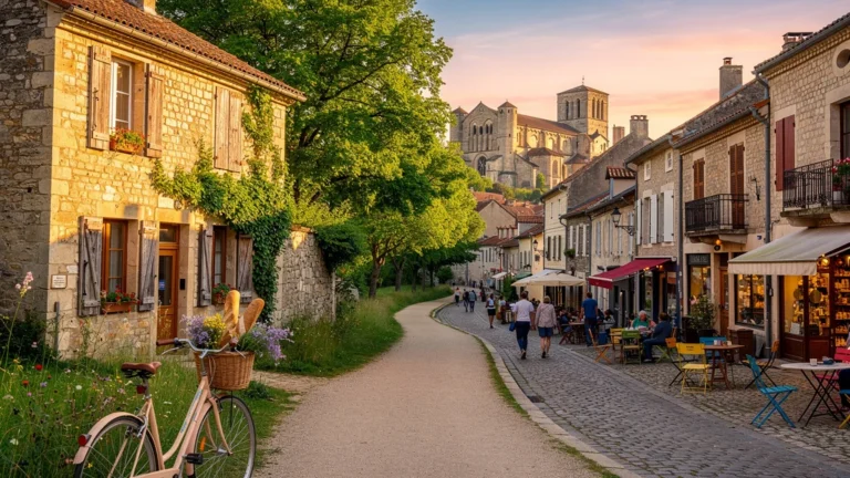 Comparaison maison d'hôtes près voie verte ou au cœur de Cluny, ambiance campagnarde et urbaine