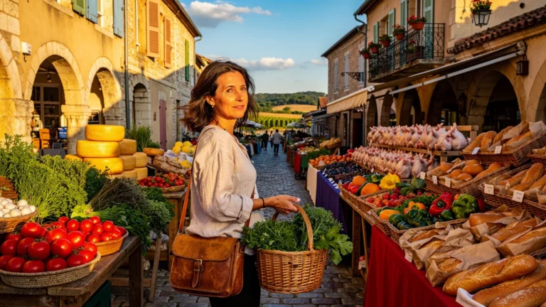 Marchés de Tournus et Louhans vus en détail avant choix personnel, ambiance authentique et gourmande