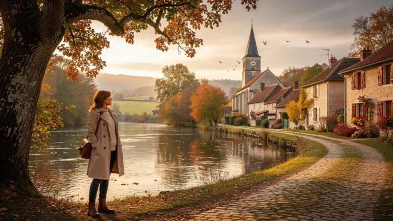 Panorama réaliste de Saône-et-Loire en automne pour que faire ce week end en Saône-et-Loire