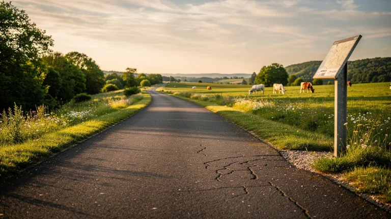 Carte Voie Verte 71 testée sur 50 km avec paysage naturel et piste cyclable en Bourgogne
